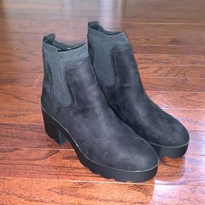 Bamboo Platform Heels - NWT